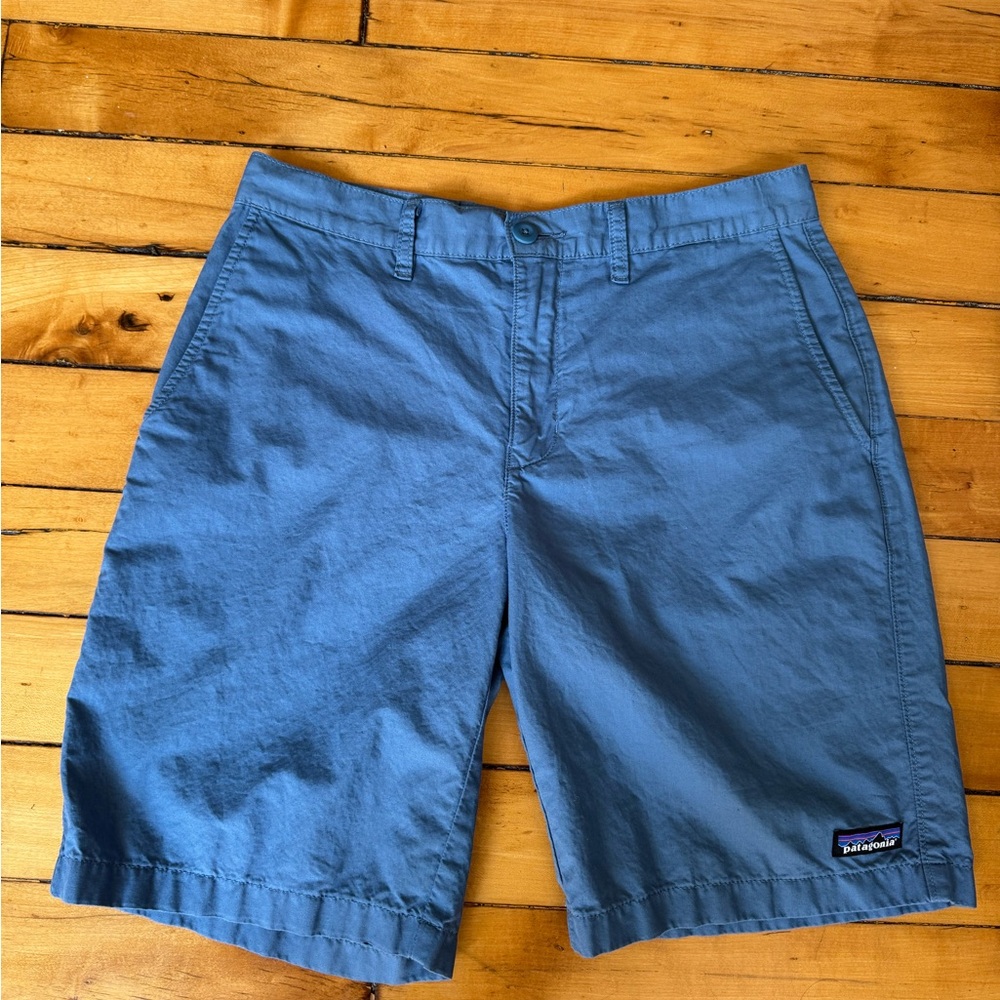 Patagonia Men's Classic Blue Flat Front Shorts